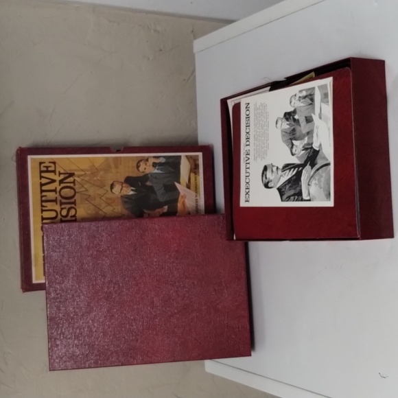 Vintage 1971 Executive Decision Board Game 100% Complete. A 3M Bookshelf Game - Picture 4 of 10